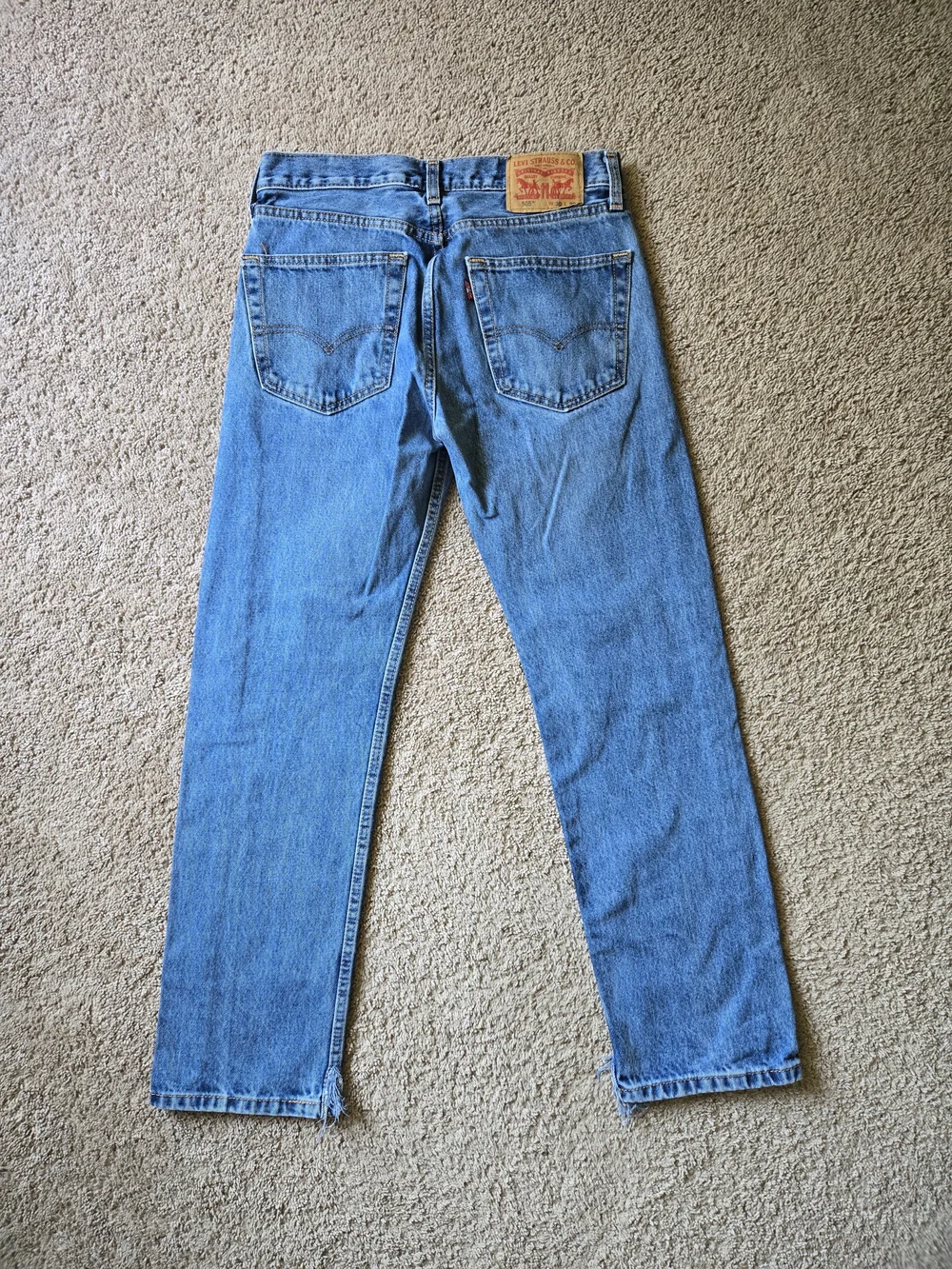 Levi's 505 Regular Fit Straight Jeans W30 L30